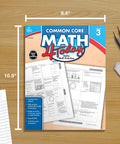 Common Core Math 4 Today 3rd Grade Workbook For Daily Practice In Class Or Homeschool Telling Time Fractions Addition Subtraction Multiplication Division And More 96 Reproducible Pages 40 Weeks Hands On Practice cover, size marked