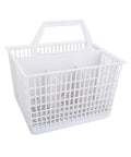 Dishwasher Silverware Basket Holder For WD28X265 Replacement, Universal Cutlery Organizer, white, durable