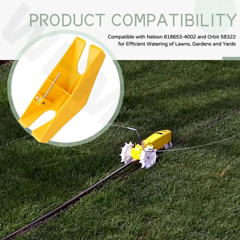 Traveling Sprinkler Arms Tee Replacement Kit And Traveling Tractor Sprinkler Set for Nelson Orbit systems on grass