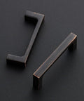 30 Pack Solid 3 Inch Square Cabinet Handles Boss Look Oil Rubbed Bronze Drawer Pulls For Replacing Or Upgrading Cabinets And Drawers