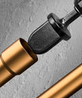 11 Piece HVAC Copper Tube Expander Set With Manual Swaging Tool For Air Conditioners, Includes Drill Bits In One Quarter To Seven Eighths Inch, Flare Expander Kit close-up