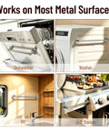 Super Strong Magnetic Towel Bar With Large Base And Hidden Magnet Design Non Slip Towel Holder for appliances and RV