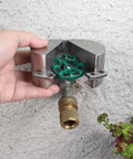 Heavy Duty Outdoor Faucet Lock Cover With Padlock For Standard Hose Bibs In Stainless Steel Water Spigot Lockout And Gate Valve Lock