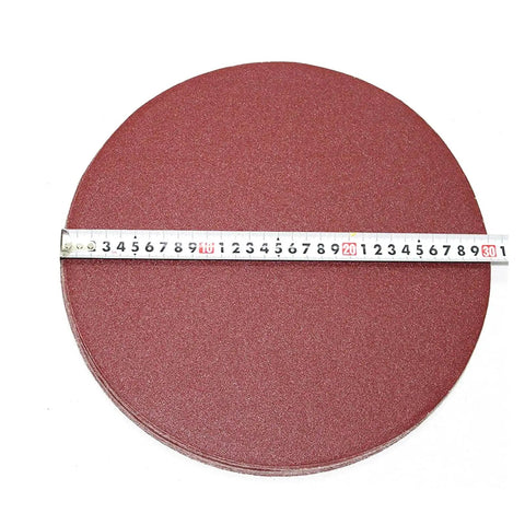 Huge 12 Inch 300MM Hook And Loop Sanding Discs With Premium Aluminum Oxide for drywall wall grinding and smoothing.