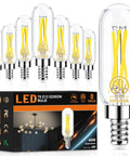 E12 Candelabra LED Bulbs 40W Equivalent 4000K Natural Daylight Dimmable Edison Bulbs with packaging, 8 pack