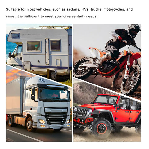Badass 4 Pack M6 Rustproof Aluminum Alloy Motorcycle License Plate Bolts And Heavy Duty Metric Screw Fasteners For Street Rides Pickup Trucks displayed on various vehicles.