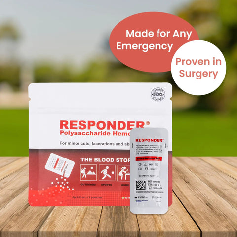 First Aid Powder For Wounds FDA Cleared Plant Based Stops Bleeding Instantly On Cuts And Scrapes Ideal For Grab And Go Survival Gear And Everyday Medical Supplies For Home And Field Use