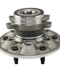 Front Wheel Bearing Hub Assembly 6 Lug for 2009-2012 Chevrolet Colorado 4WD and 2009-2012 GMC Canyon 4WD OE Replacement, side view.
