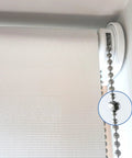 20 Pack Ball Bead Chain Stop 10.0mm for beaded ball chain curtain louvers, installed on window shade, preventing excessive pulling.