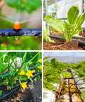 20 Pack Drip Irrigation Barbed Coupling Fittings For Half Inch Tubing 17 mm Barbed Connectors in garden system
