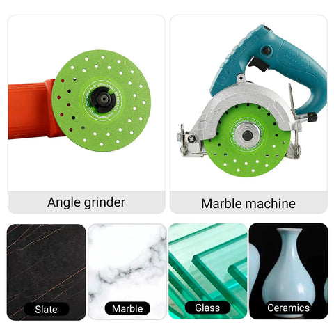 Ultra Thin 0.05 Inch Diamond Grinding Disc For Angle Grinder 4.5 Inch Double Sided Low Resistance Saw Blade on tools and materials