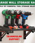 Garage Folding Storage Shelves With Lip Two Pack 200 Pound Capacity Wall Mounted Adjustable Rail Shelves For Tools Gear Workshop Home Garage Kitchen Office Heavy Duty Steel Construction Holds Tools Parts And Gear Home Shop Ready installed with power drills