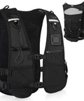 Lightweight Hydration Running Vest Pack With Adjustable Chest Straps And Front Pockets For Easy Hydration On The Go
