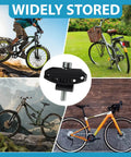 Collage of various bicycles with Pro Grade Aluminum Alloy Bike Seat Clamp for Seatpost Head and Saddle Pipe Screw in center