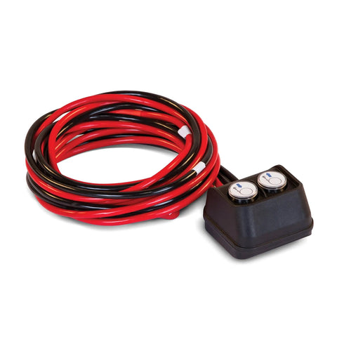 Beefy 2000 Lb ATV UTV Winch Kit With 1 HP 12V DC Motor wiring and control switch