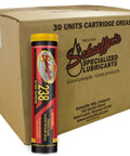 Ultra Supreme Grease NLGI 2 14 OZ Tubes Pack Of 30 heavy duty lubricant and box for bearing and equipment use by Schaeffer's