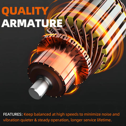 Quality armature for Starter For Lawn Mowers And Compact Tractors With Nine Teeth Gear Fits Courage Twin SV Series