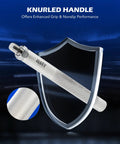 Orion Motor Tech pickle fork tool with knurled silver handle, automotive ball joint separator.