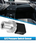 Drop In A C Pressure Sensor Switch 4H0959126B 4H0959126 For Audi A3 A4 A5 And Volkswagen Golf Touareg 2011 To 2014 Clutch Cycle Switch Replacement Direct Fit Easy Install in car interior setting.