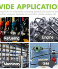Image showing wide application of fuel lines for refueling, engine, machinery, and gas systems.