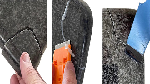 Epoxy Repair Kit for Countertops Rebuilds Chips and Cracks in Granite Marble Porcelain Quartz Tile and More Dries in 29 Minutes Tintable with EZ Tint Quick Set for a Durable Seamless Finish