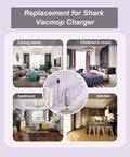 Rooms displaying Shark VM252 VM252C QM250 VACMOP Pro Magnetic Charger Replacement For Cordless Hard Floor Vacuum Mop, must-have compatible models.