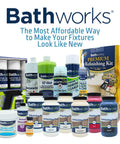 Roll On Refinishing Kit With 22 Fl Oz White High Gloss Resin Coating And Non Slip Additive Quick Dry In About 12 Hours Perfect For Bathtubs