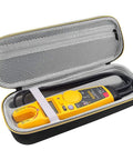 Beefy EVA Hard Case for T5-1000 600 T6-1000 600 Electrical Voltage Tester organizer, open view showing tester inside