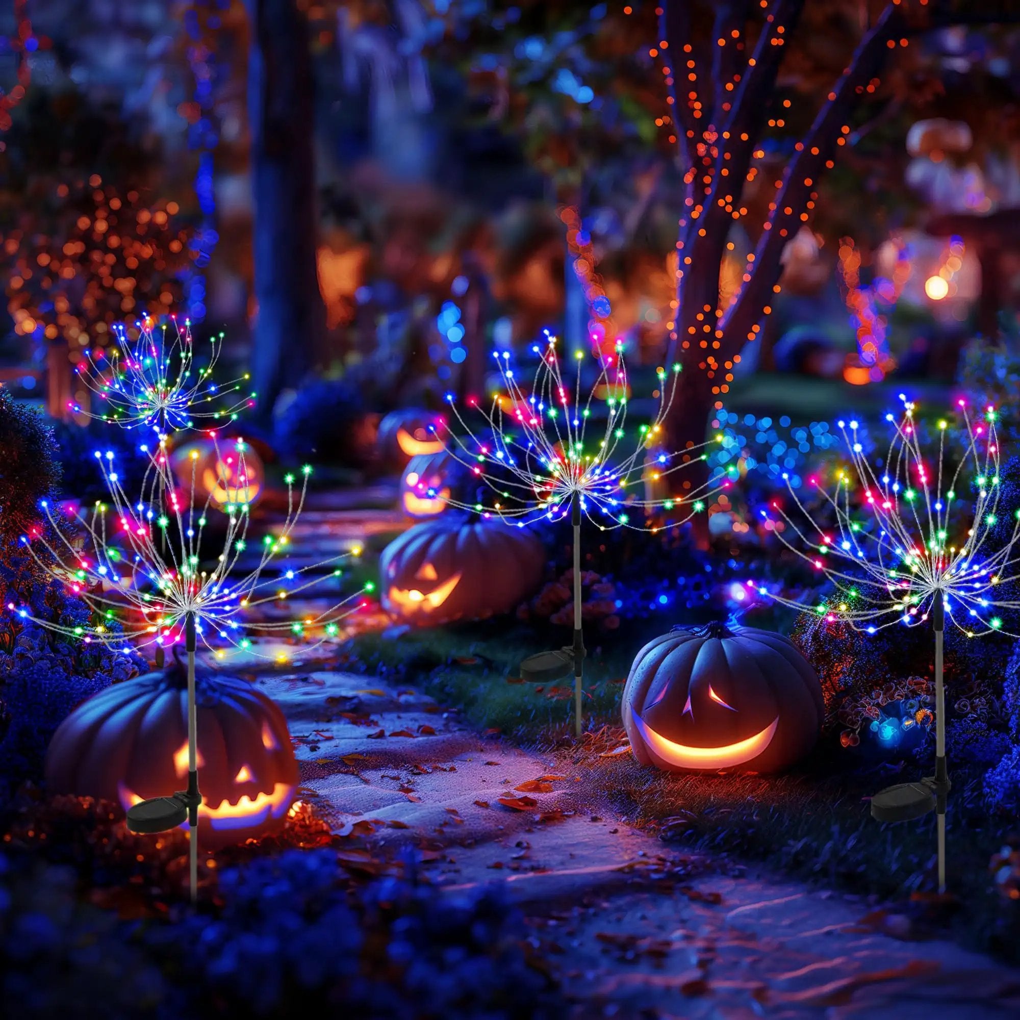 Garden Decor Solar String Lights Outdoor 120 LED ✓