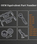 OEM parts for Ford Engine Timing Tool Kit For 4.6L 5.4L 6.8L 2 Valve And 4 Valve V8 Engines with Valve Spring Compressor Tool.