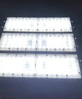 Heavy Duty 400W Led Tunnel Lights Built To Last For Outdoor Streets And Parking Lots Crisp Daylight White Glow with three panels