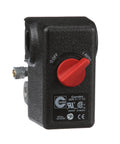 MDR11LC2E 120 To 150 PSI Pressure Switch With 25 To 65 PSI Differential, 1 Quarter Inch NPT Manifold, front view