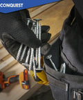 Pro Level Heavy Duty Structural Wood Screws Built Different Solid in hand, 12 Inch Long Flat Head T30 Star Drive Carbon Steel.
