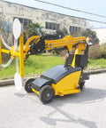 Bad Boy Heavy Duty Mobile Electric Vacuum Suction Cup Cart With Aluminum Frame For Glass Installation, showcasing suction cups and wheels.