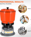 9Lb Vibratory Tumbler Polishing Machine For Rocks And Metal Parts Great For Rock Tumbling Jewelry Making And Craft Projects
