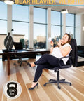Universal Size Chair Cylinder Replacement, 4 Inch Stroke, Heavy Duty Gas Lift For Office Desk Chairs And Gaming Chairs installed in office