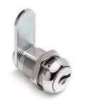 7/8 Inch Disc Tumbler Cam Lock Chrome Finish Keyed Alike 4 Pack With 2 Keys Keycode 644 One And A Quarter Inch Cam