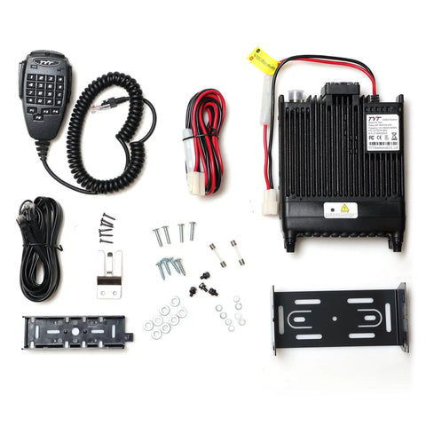 Dual Band 50W Mobile Radio For Your Vehicle VHF UHF Transceiver With Cable Built In Cross Band Repeater Full Duplex 800 Channel