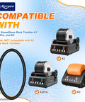 Rock Tumbler Belts for KomeStone K1 K1 Pro and K3 Replacement Rubber Belts for Smooth Polishing Durable Long Lasting Performance Not Compatible with K2 Elite.