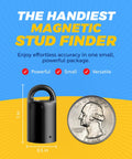 Three Pack Heavy Duty Neodymium Magnet Set Anti Rust Holds Up To 12 Lbs Perfect For Stud Finder Key Organizer Indoor Outdoor Use Black With Key Ring Ultra Strong Magnetic Hardware For Home Shop And Garage.