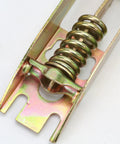 Close-up of metal spring component from Chest Freezer Hinge Replacement Spare Parts For Refrigerator And Freezer Repair DIY Friendly Easy Install