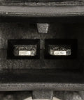 Connector for Rock Solid Electric Engine Water Pump featuring dual metal contacts for secure connection.