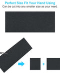 Person cutting All Purpose Pro Grade Sandpaper Kit DIY Friendly With 48 Pcs Wet Dry Sheets 16 Grits From 120 To 5000