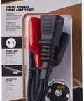 Must Have Adapter Kit For 41210S Circuit Breaker Finder Add On With Light Bulb Socket Adapter And Alligator Clips in packaging