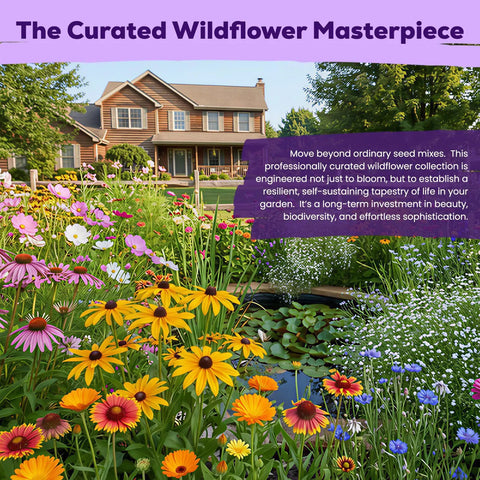 Bulk Wildflower Seeds Pack With Sixteen Varieties Perennial And Annual To Attract Bees Butterflies And Hummingbirds High Germination For Outdoor Pollinator Gardens A Totally Sweet Gift For Mom And Garden Lovers