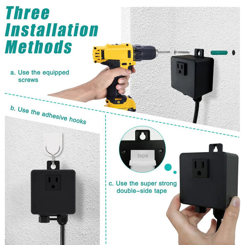 Three installation methods for Super Safe Ul Certified Sink Top Air Switch Kit For Garbage Disposal Brushed Gold Long Push Button