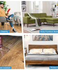 High stability and balanced furniture with 12 Pack Adjustable Furniture Feet Levelers With T Nuts 1/4-20 UNC