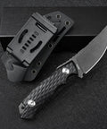 Fixed Blade Knife With 14C28N Stainless Steel, Beefy Tactical EDC For Outdoor Camping And Survival, includes Kydex sheath