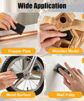 Heavy Duty Emery Cloth Roll for Copper Pipe Sanding with Premium Silicon Carbide used on copper pipe, wood model, metal, and wall putty.