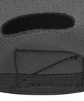 Close-up of Soft Neoprene Diving Regulator Cover for Scuba Gear with elastic strap, showing stitching and material texture